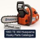 1993 TE 350 Husqvarna Husky Parts Catalogue