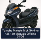 Yamaha Majesty Mbk Skyliner 125 150 Manuale Officina 01-06