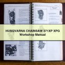 HUSQVARNA CHAINSAW 371XP XPG Workshop Manual