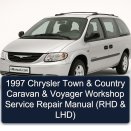 1997 Chrysler Town & Country Caravan & Voyager Workshop Service Repair Manual (RHD & LHD)