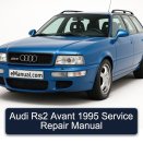 Audi Rs2 Avant 1995 Service Repair Manual
