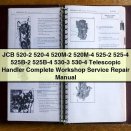 JCB 520M-4 Telescopic Handler Workshop Service Repair Manual