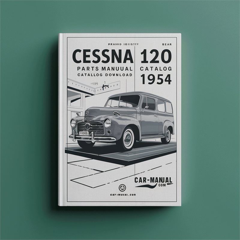CESSNA 120 140 Parts Manual Catalog 1954