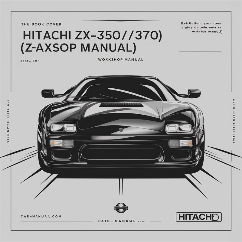 Hitachi ZX-330/350/370 (Zaxis) Workshop Manual