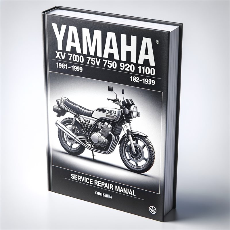 Yamaha VIRAGO XV 700 750 920 1100 1981-1999 Service Repair Manual