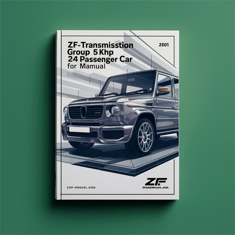 ZF Transmission Group 5HP 24 Passenger Car for BMW Manual