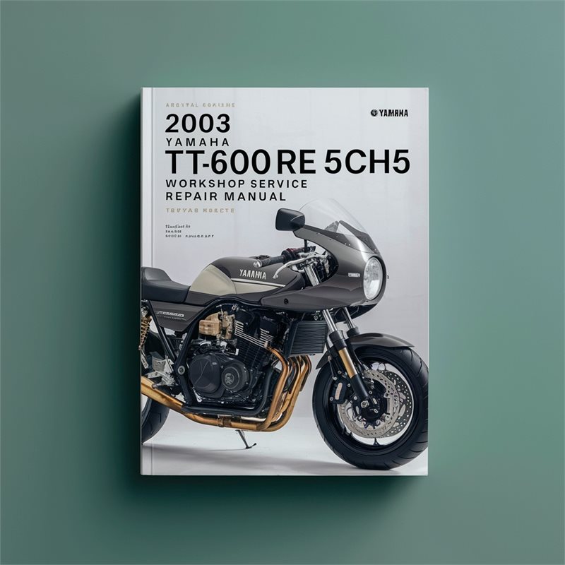 2003 Yamaha TT600RE 5CH5 Workshop Service Repair Manual
