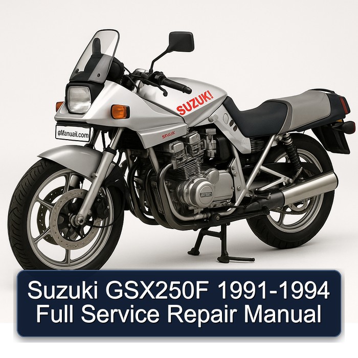 Suzuki GSX250F 1991-1994 Full Service Repair Manual