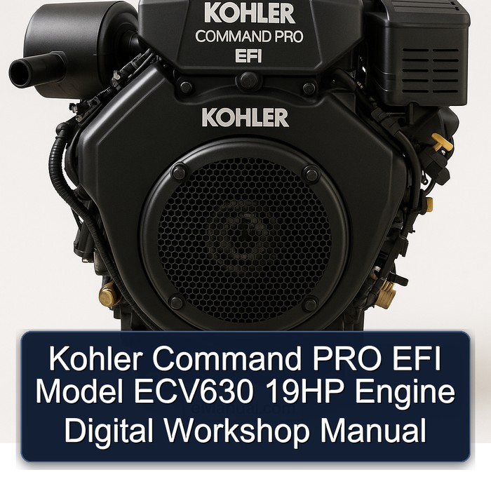 Kohler Command PRO EFI Model ECV630 19HP Engine Digital Workshop Manual