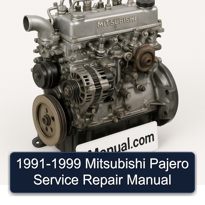 1991-1999 Mitsubishi Pajero Service Repair Manual