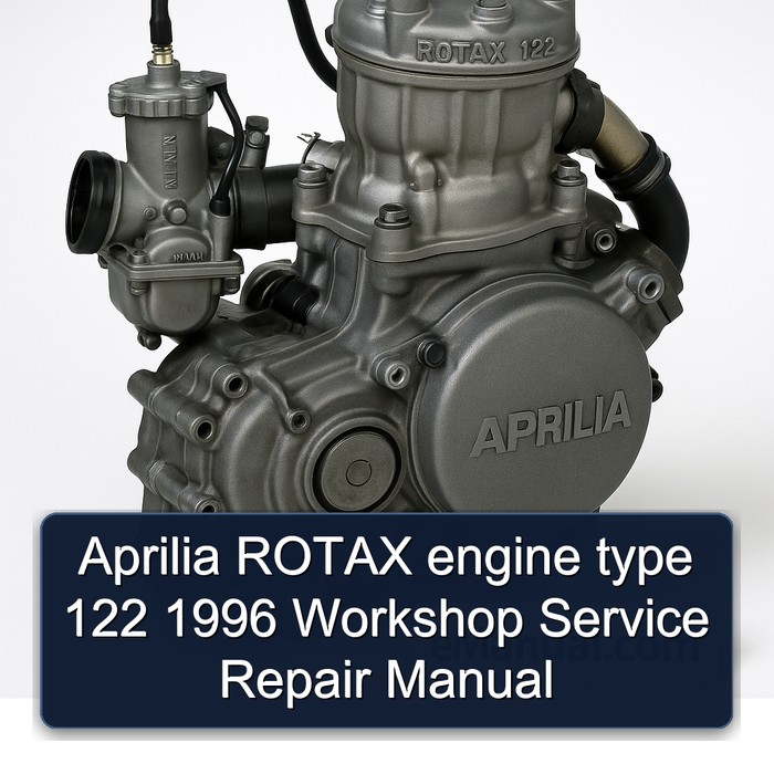 Aprilia ROTAX engine type 122 1996 Workshop Service Repair Manual
