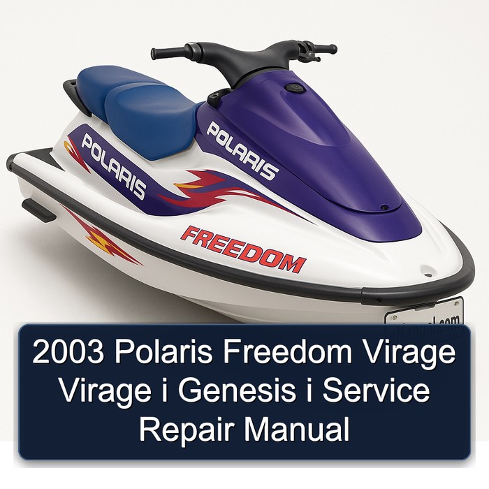 2003 Polaris Freedom Virage Virage i Genesis i Service Repair Manual