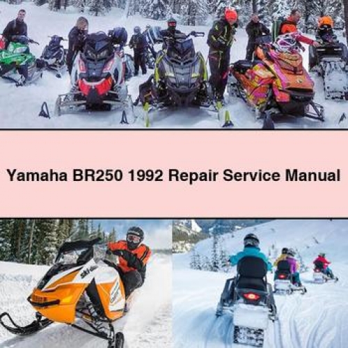 Yamaha BR250 1992 Repair Service Manual PDF Download