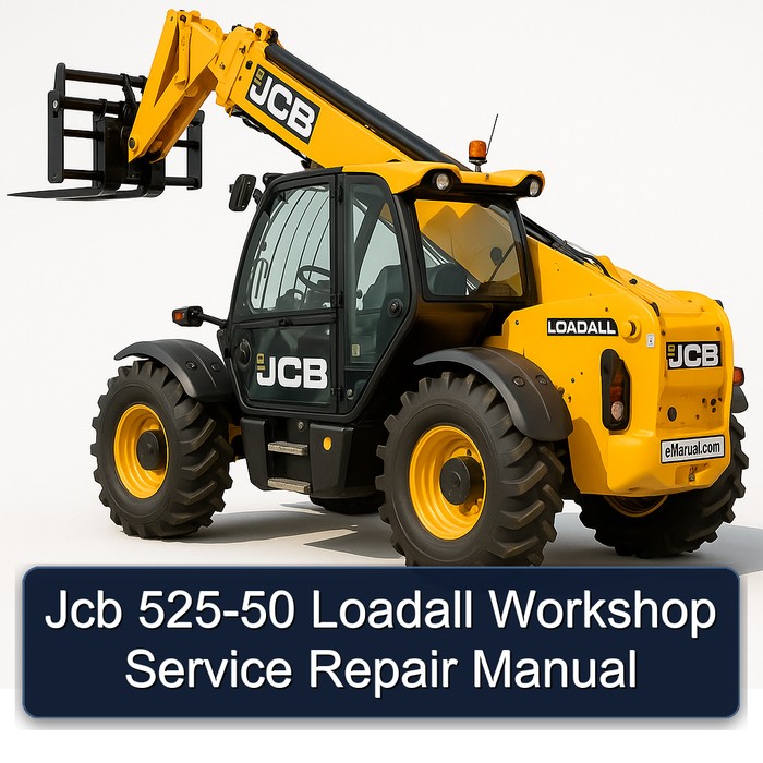 Jcb 525-50 Loadall Workshop Service Repair Manual