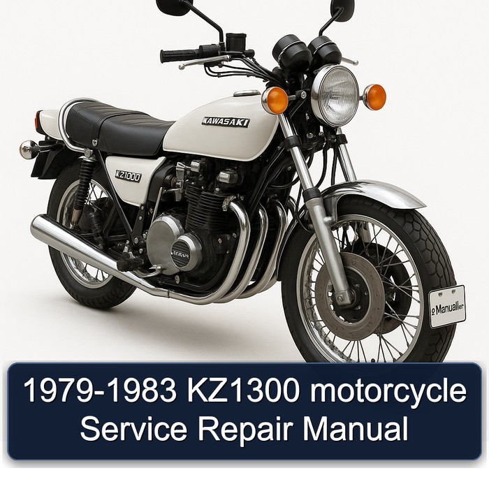 1979-1983 KZ1300 motorcycle Service Repair Manual