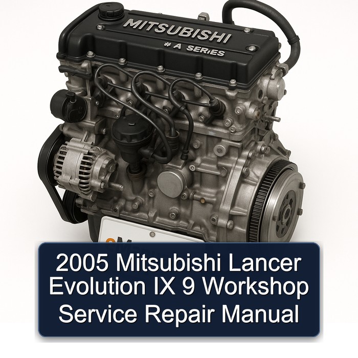 2005 Mitsubishi Lancer Evolution IX 9 Workshop Service Repair Manual