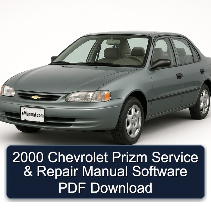 2000 Chevrolet Prizm Service & Repair Manual Software PDF Download