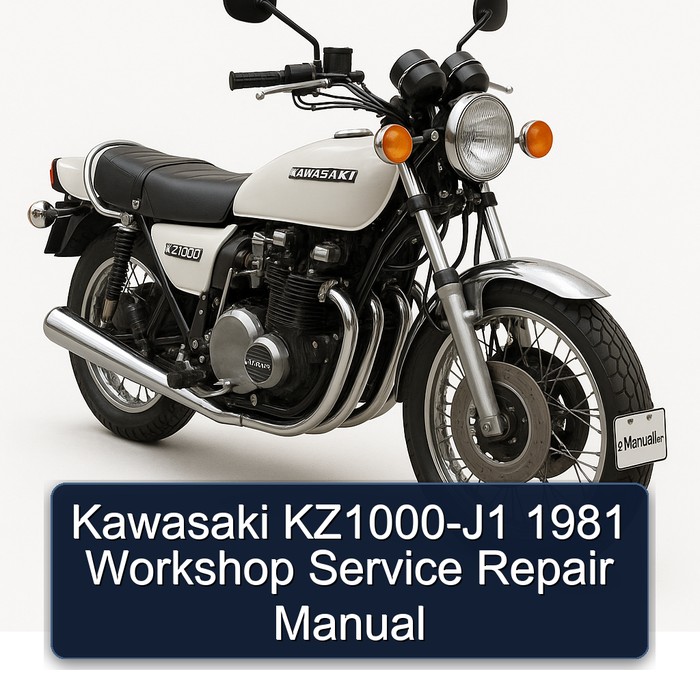 Kawasaki KZ1000-J1 1981 Workshop Service Repair Manual