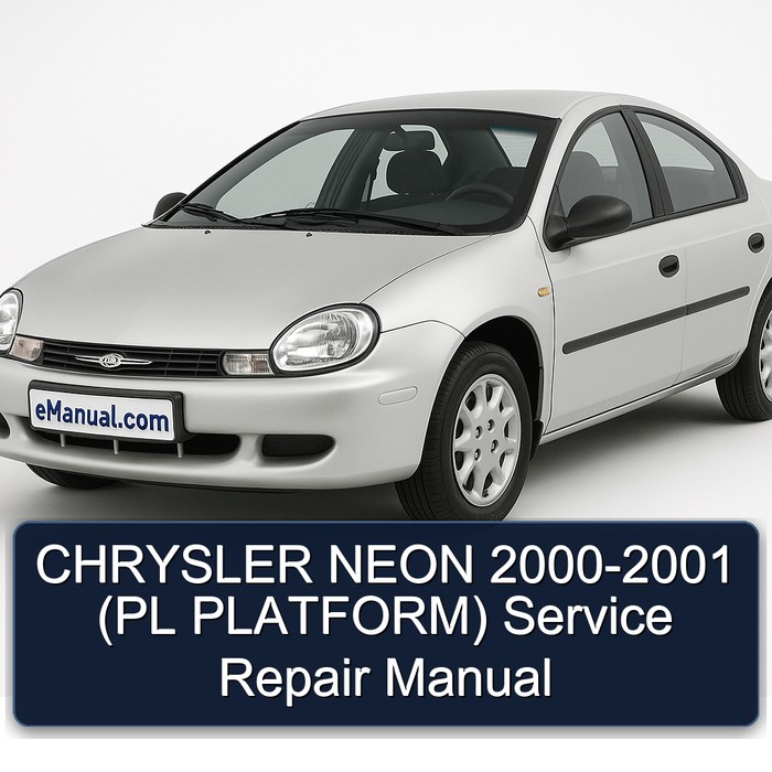 CHRYSLER NEON 2000-2001 (PL PLATFORM) Service Repair Manual