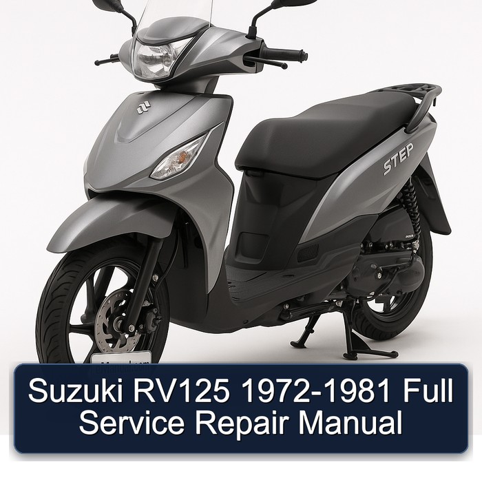 Suzuki RV125 1972-1981 Full Service Repair Manual