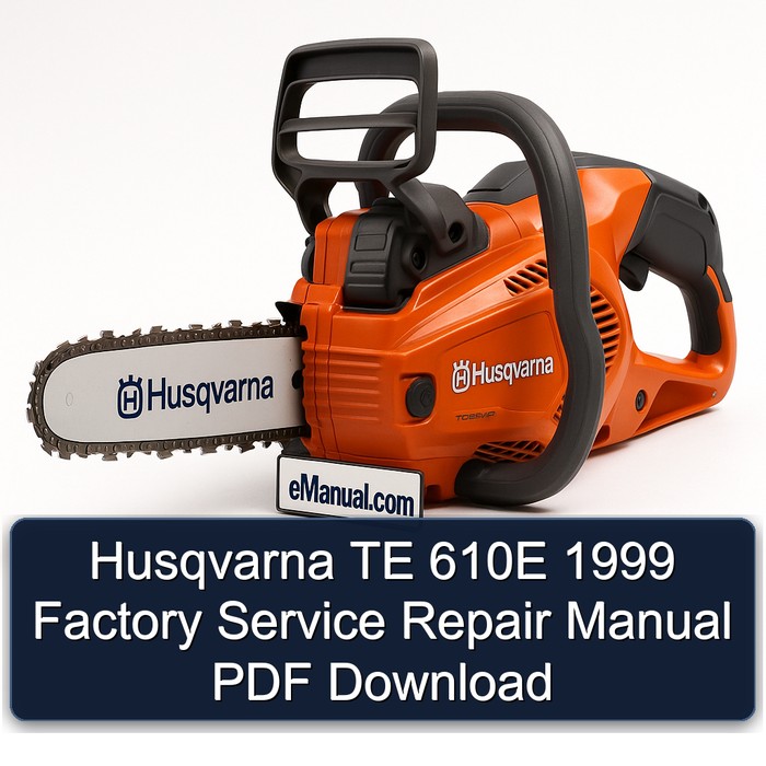 Husqvarna TE 610E 1999 Factory Service Repair Manual PDF Download