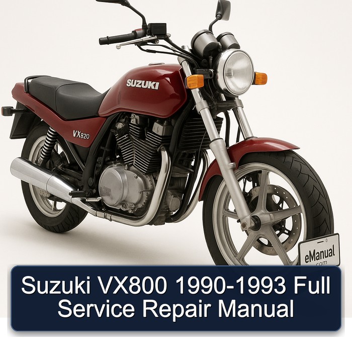 Suzuki VX800 1990-1993 Full Service Repair Manual