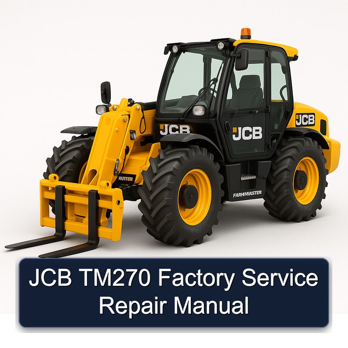 JCB TM270 Factory Service Repair Manual