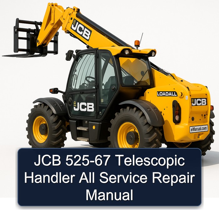 JCB 525-67 Telescopic Handler All Service Repair Manual