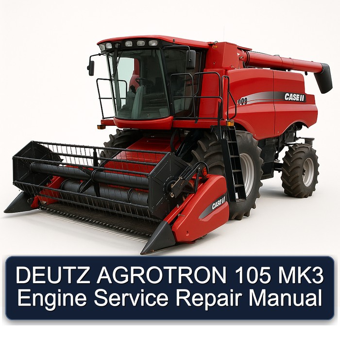 DEUTZ AGROTRON 105 MK3 Engine Service Repair Manual