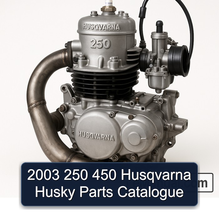 2003 250 450 Husqvarna Husky Parts Catalogue