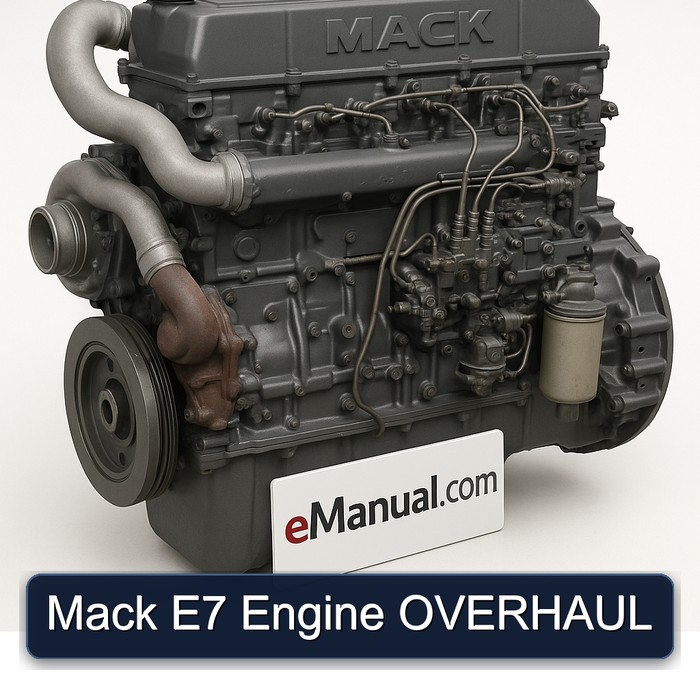 Mack E7 Engine OVERHAUL