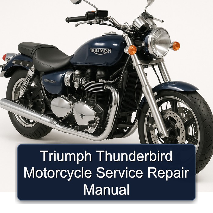 Triumph Thunderbird Motorcycle Service Repair Manual