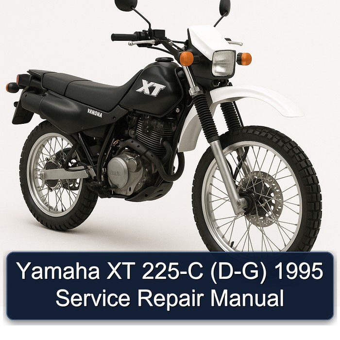 Yamaha XT 225-C (D-G) 1995 Service Repair Manual