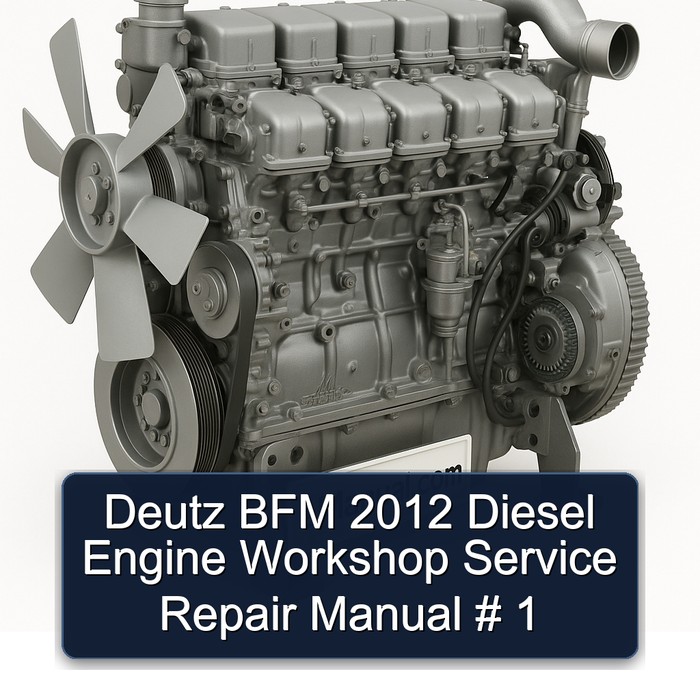 Deutz BFM 2012 Diesel Engine Workshop Service Repair Manual # 1