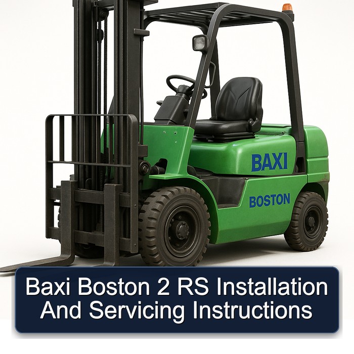 Baxi Boston 2 RS Installation And Servicing Instructions