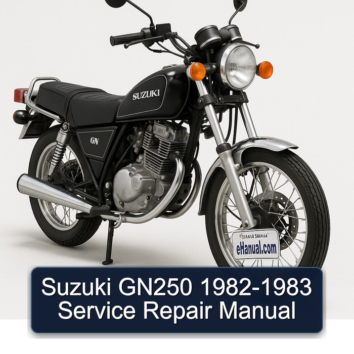 Suzuki GN250 1982-1983 Service Repair Manual