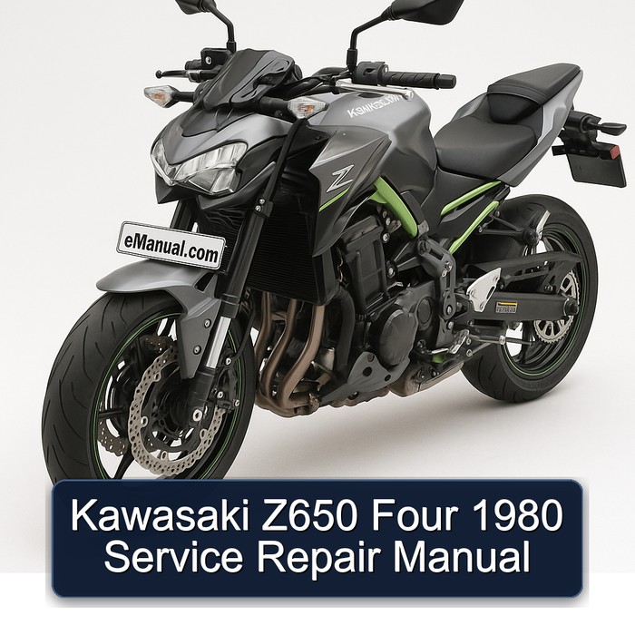 Kawasaki Z650 Four 1980 Service Repair Manual