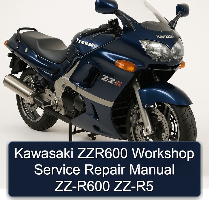 Kawasaki ZZR600 Workshop Service Repair Manual ZZ-R600 ZZ-R5
