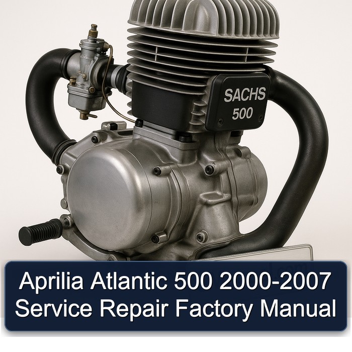 Aprilia Atlantic 500 2000-2007 Service Repair Factory Manual