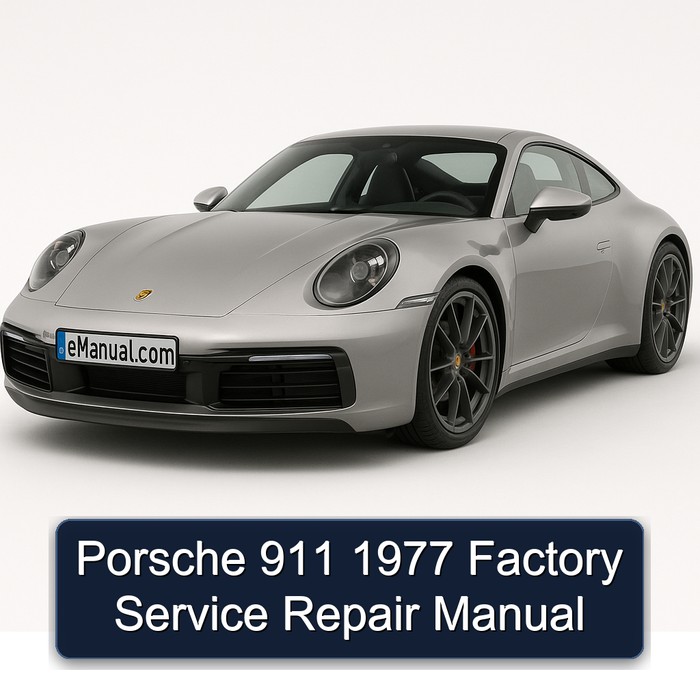 Porsche 911 1977 Factory Service Repair Manual