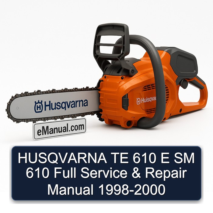 HUSQVARNA TE 610 E SM 610 Full Service & Repair Manual 1998-2000