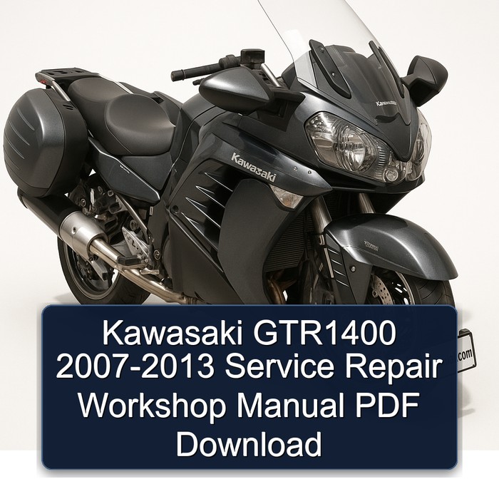 Kawasaki GTR1400 2007-2013 Service Repair Workshop Manual PDF Download