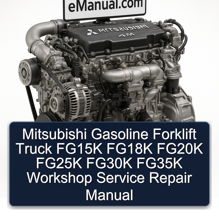 Mitsubishi Gasoline Forklift Truck FG15K FG18K FG20K FG25K FG30K FG35K Workshop Service Repair Manual