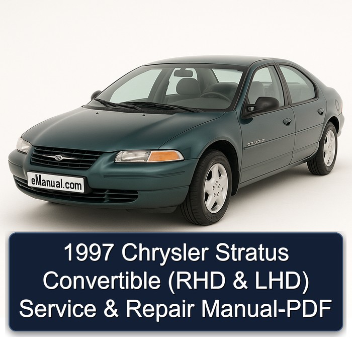 1997 Chrysler Stratus Convertible (RHD & LHD) Service & Repair Manual-PDF