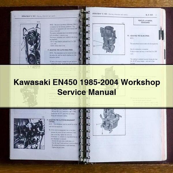Kawasaki EN450 1985-2004 Workshop Service Repair Manual