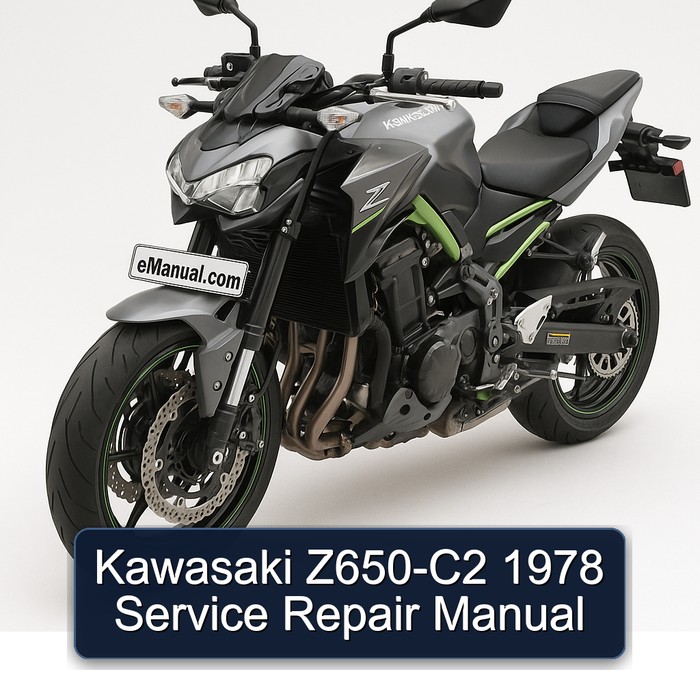 Kawasaki Z650-C2 1978 Service Repair Manual