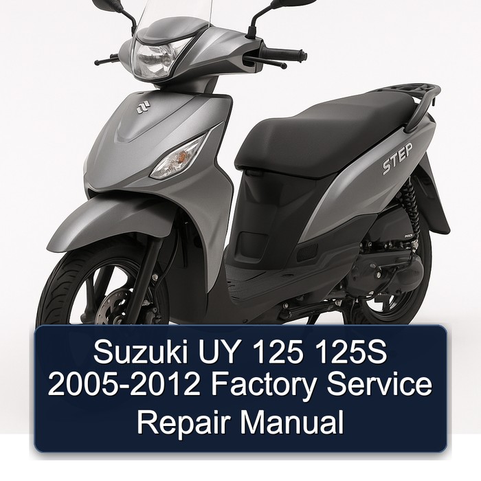 Suzuki UY 125 125S 2005-2012 Factory Service Repair Manual