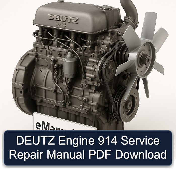 DEUTZ Engine 914 Service Repair Manual PDF Download