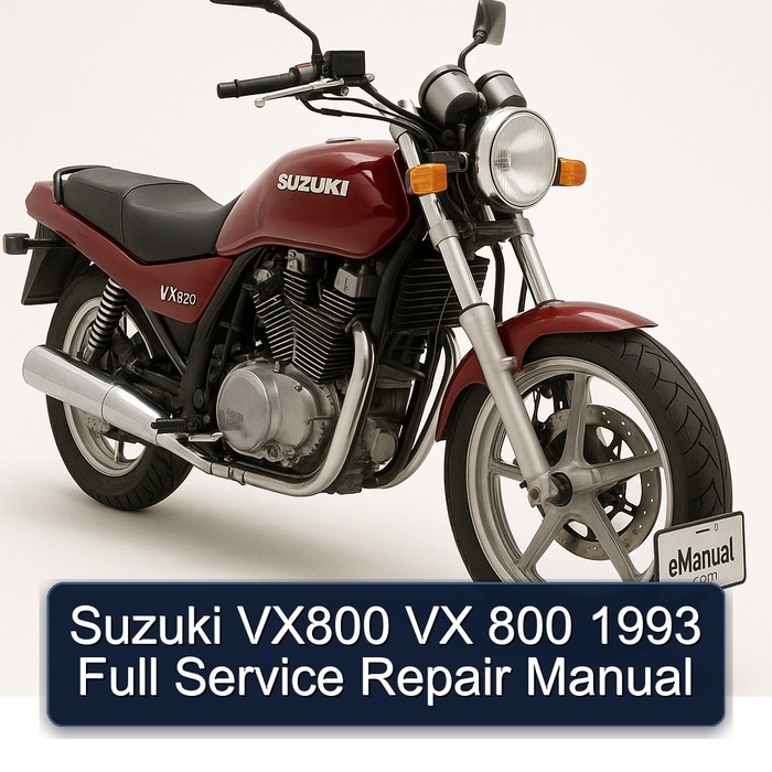 Suzuki VX800 VX 800 1993 Full Service Repair Manual