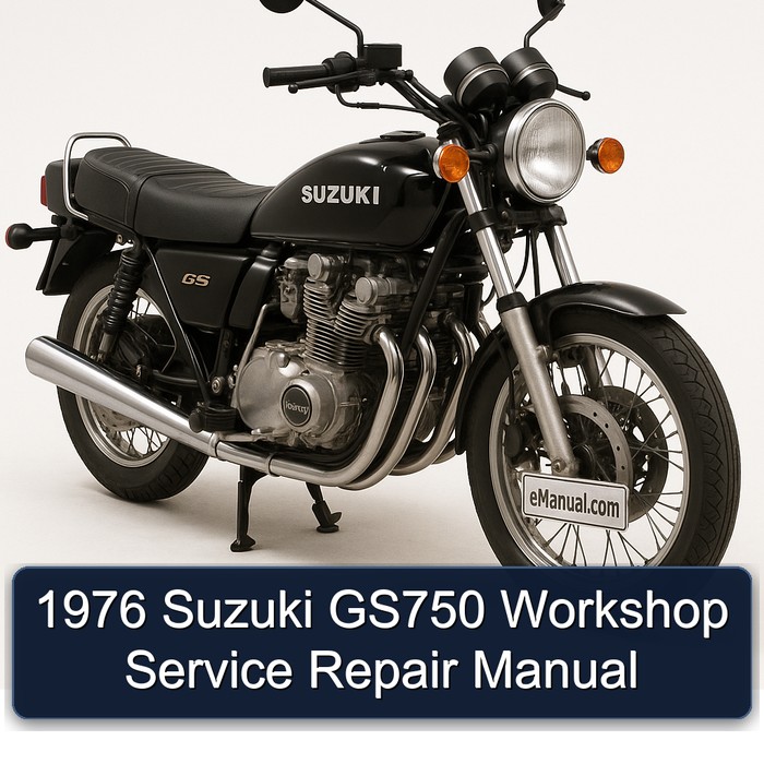 1976 Suzuki GS750 Workshop Service Repair Manual